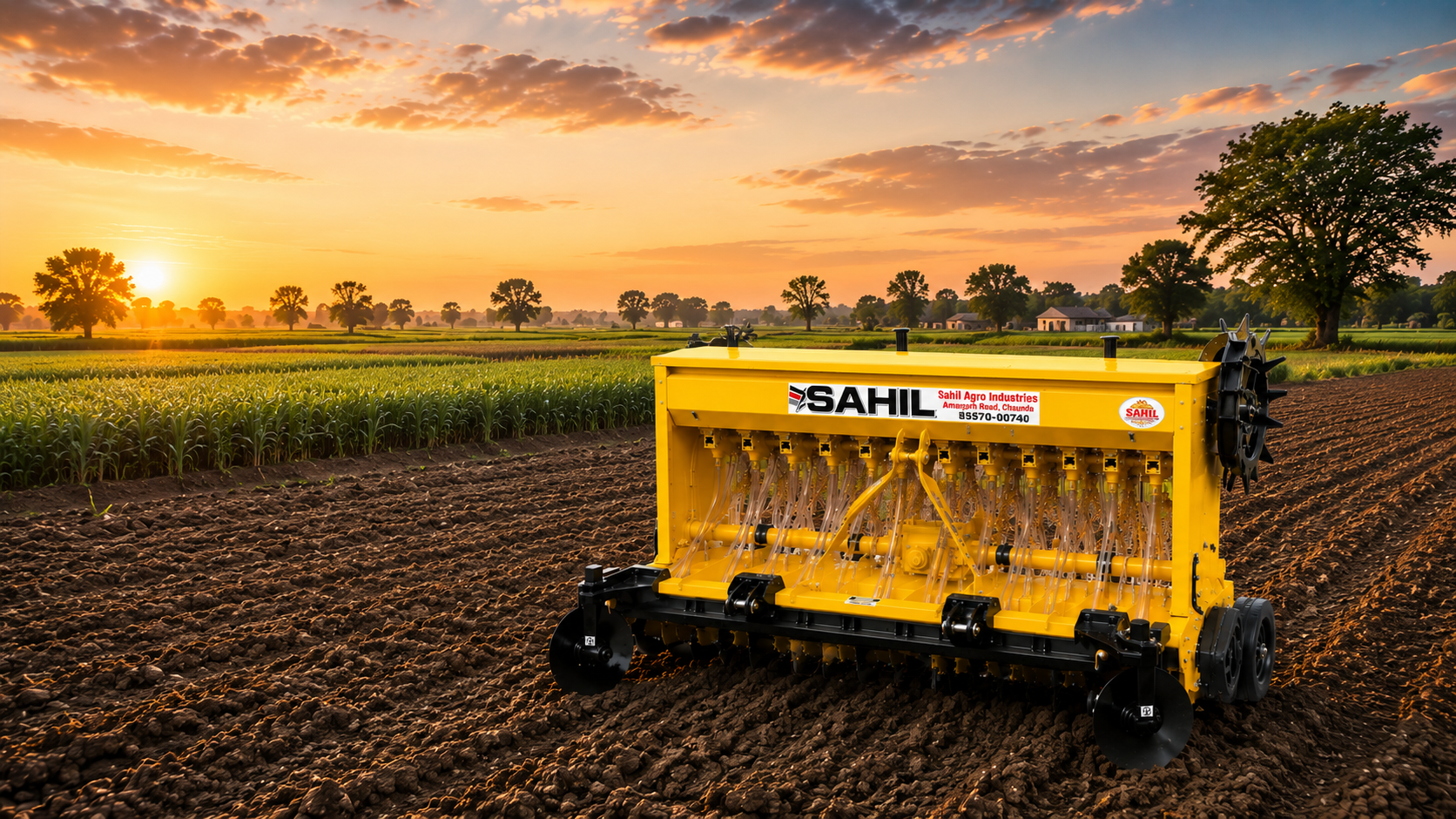 Sahil Agro Seed Drill – precision seeding for better crop establishment